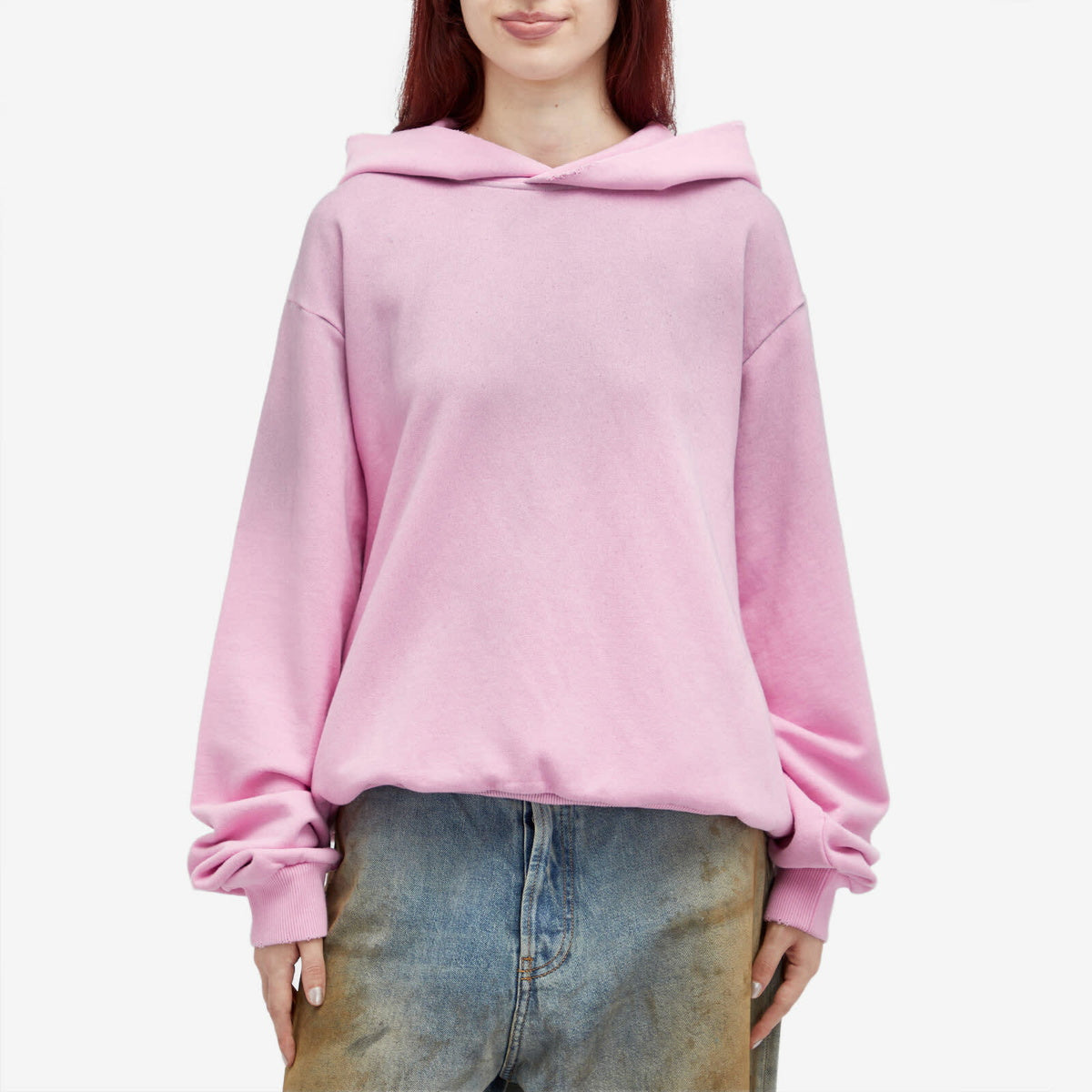 Acne Studios Logo Hoodie Candy Pink