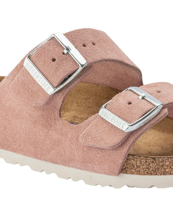 Birkenstock Arizona Suede Leather Pink Clay