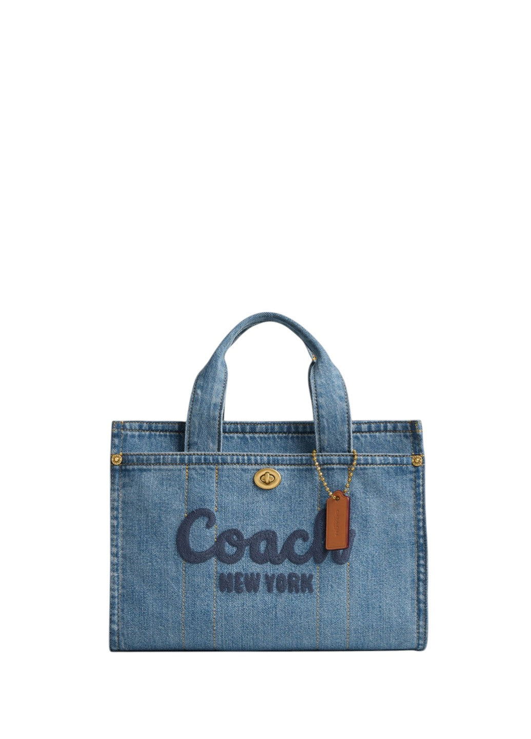 Coach Cargo Tote Bag 26 Denim