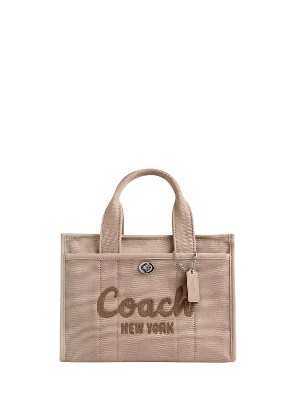 Coach Cargo Tote Bag 26 Dark Natural