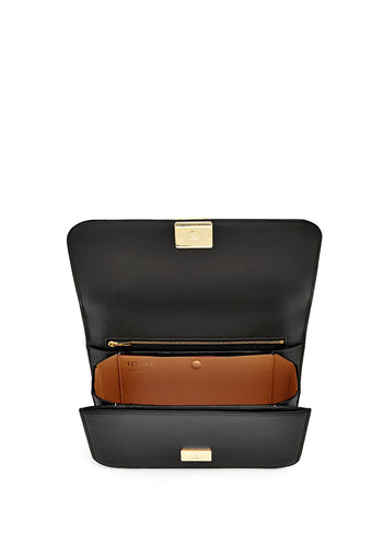 Loewe Goya Bag Silk Calfskin Black