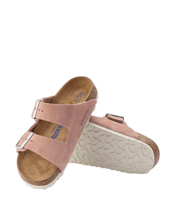 Birkenstock Arizona Suede Leather Pink Clay