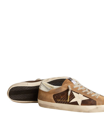 Golden Goose Super-Star LTD in Brown Leather and Tobacco Suede