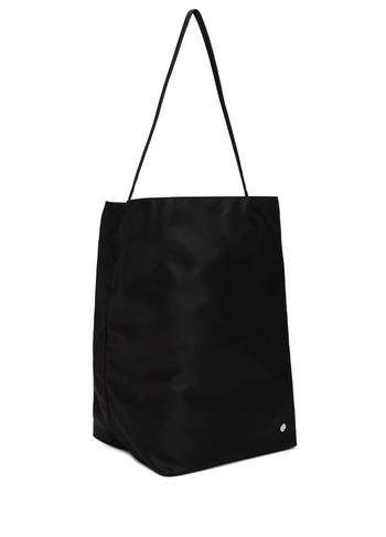 The Row Large N/S Park Tote in Nylon Black