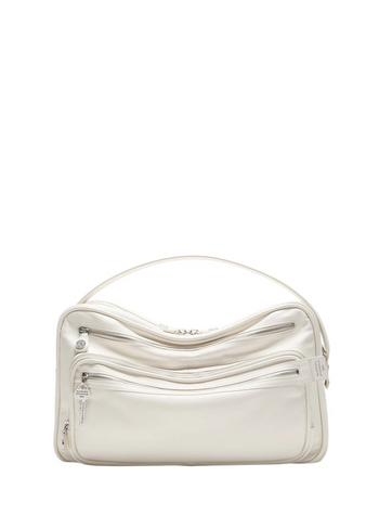 Acne Studios Camero Camera Shoulder Bag Cream White
