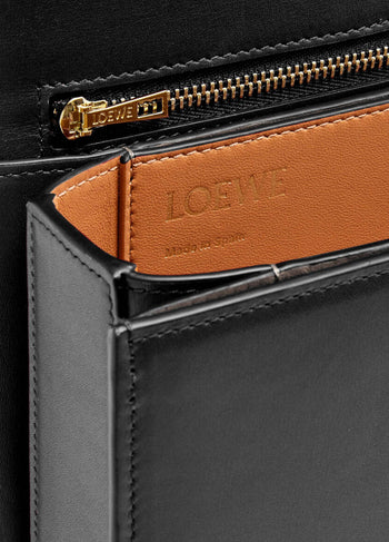 Loewe Goya Bag Silk Calfskin Black