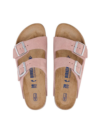 Birkenstock Arizona Suede Leather Pink Clay