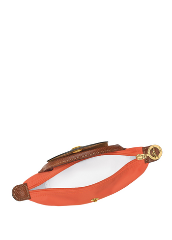 Longchamp Le Pliage Original Pouch With Handle Orange