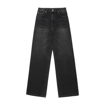 Rest&Recreation Washed Denim Pants Black