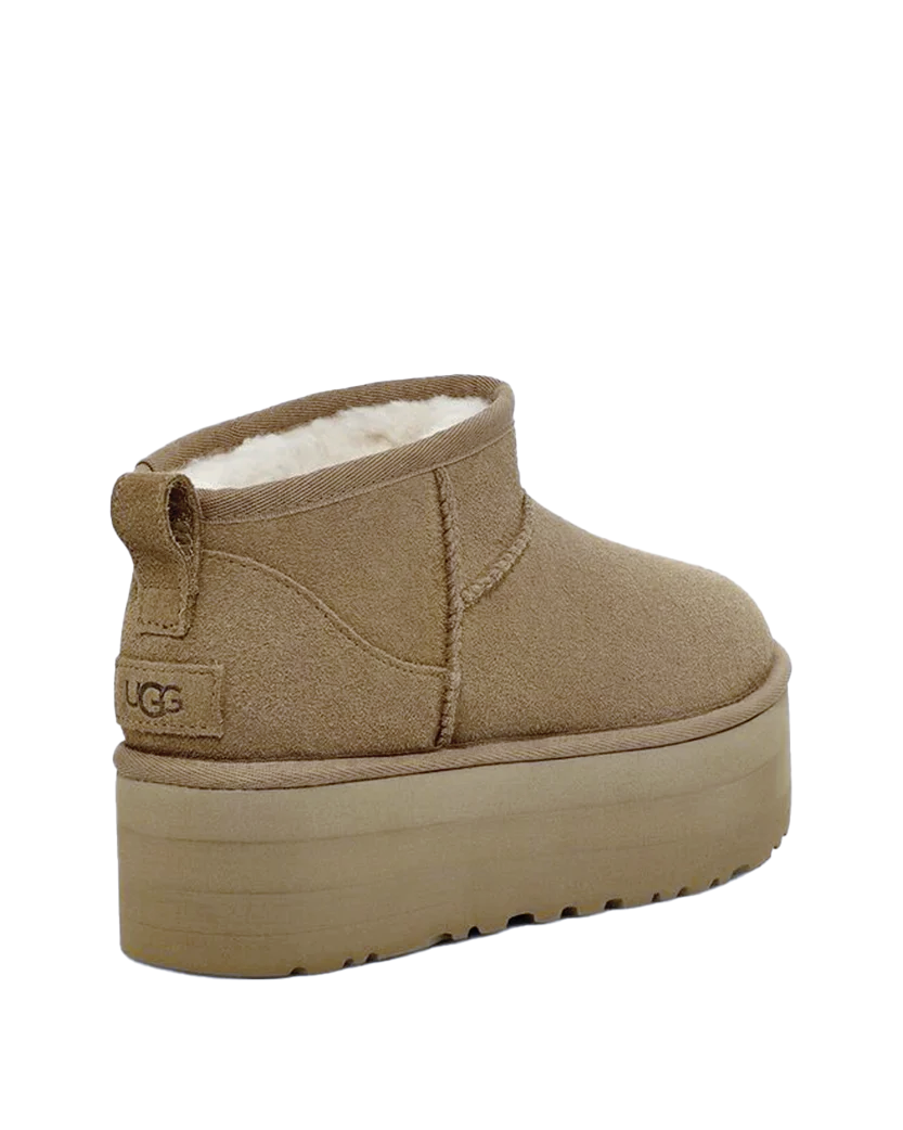 UGG Classic Ultra Mini Platform Chestnut - SSTORIES UGG Classic Ultra Mini Platform Chestnut - SSTORIES