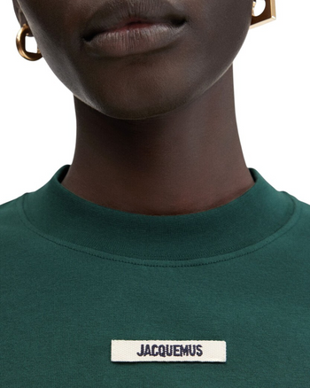 Jacquemus Les Classiques The Gros Grain Long-Sleeve T-Shirt Green