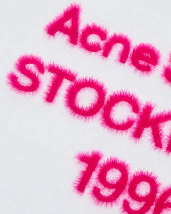 Acne Studios Stockholm 1996 Logo Long Sleeve Off White