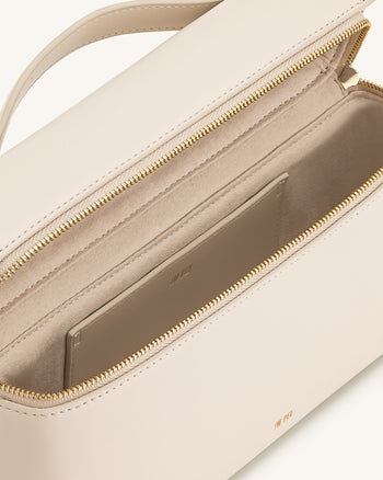 JW PEI Thea Top Handle Bag White