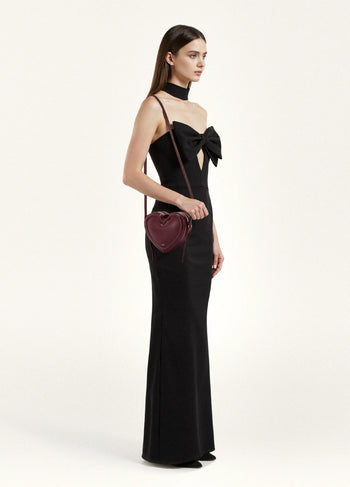 JW PEI Arlene Heart Shaped Bag Claret