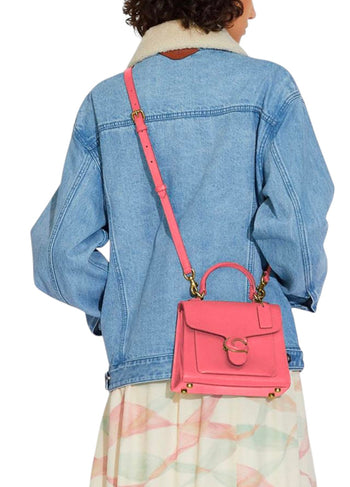 Coach Tabby Top Handle 20 Brass/Taffy