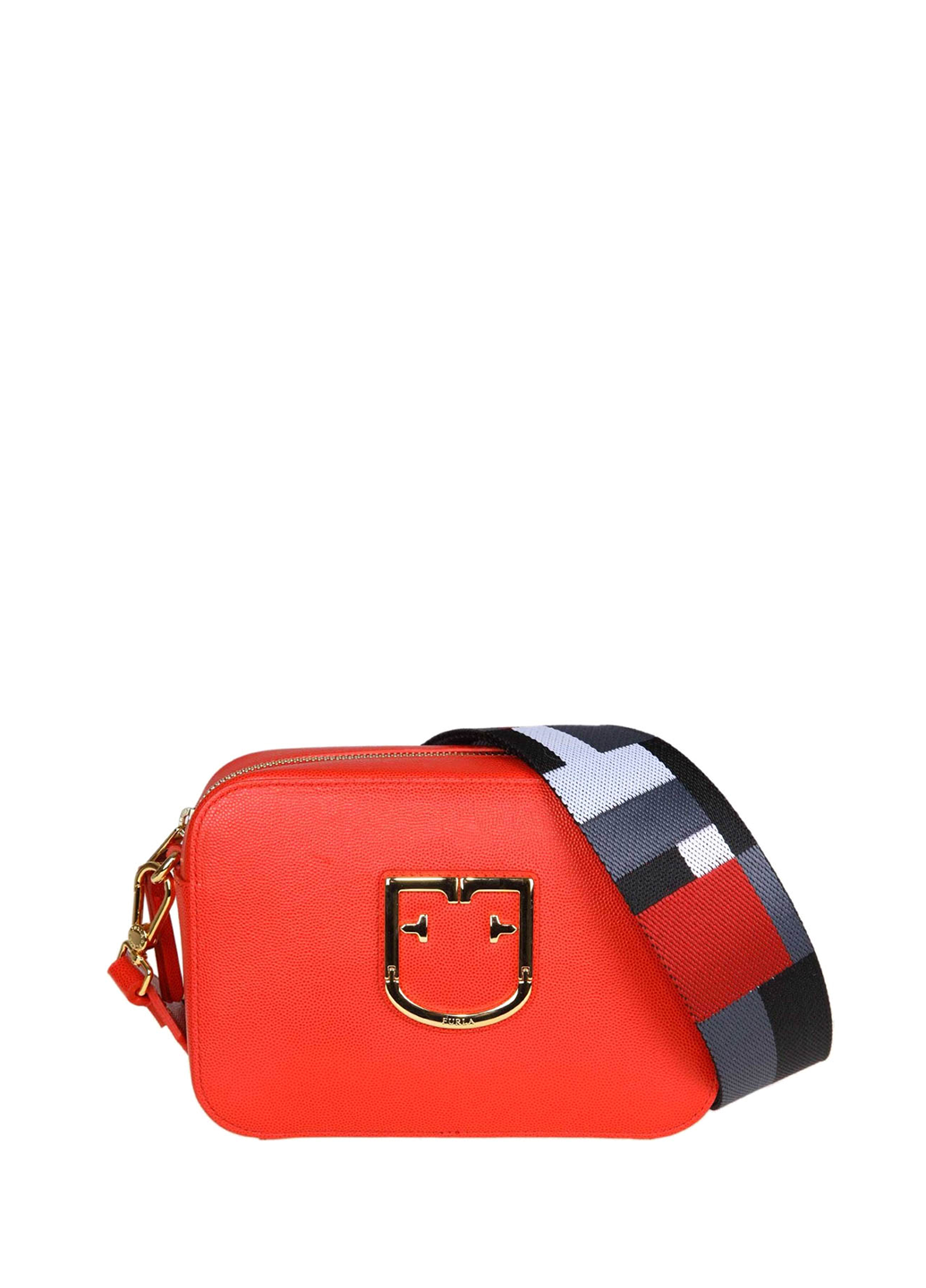 Furla Brava Mini Orange