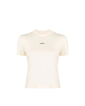 Jacquemus Les Classiques The Gros Grain T-Shirt Light Beige