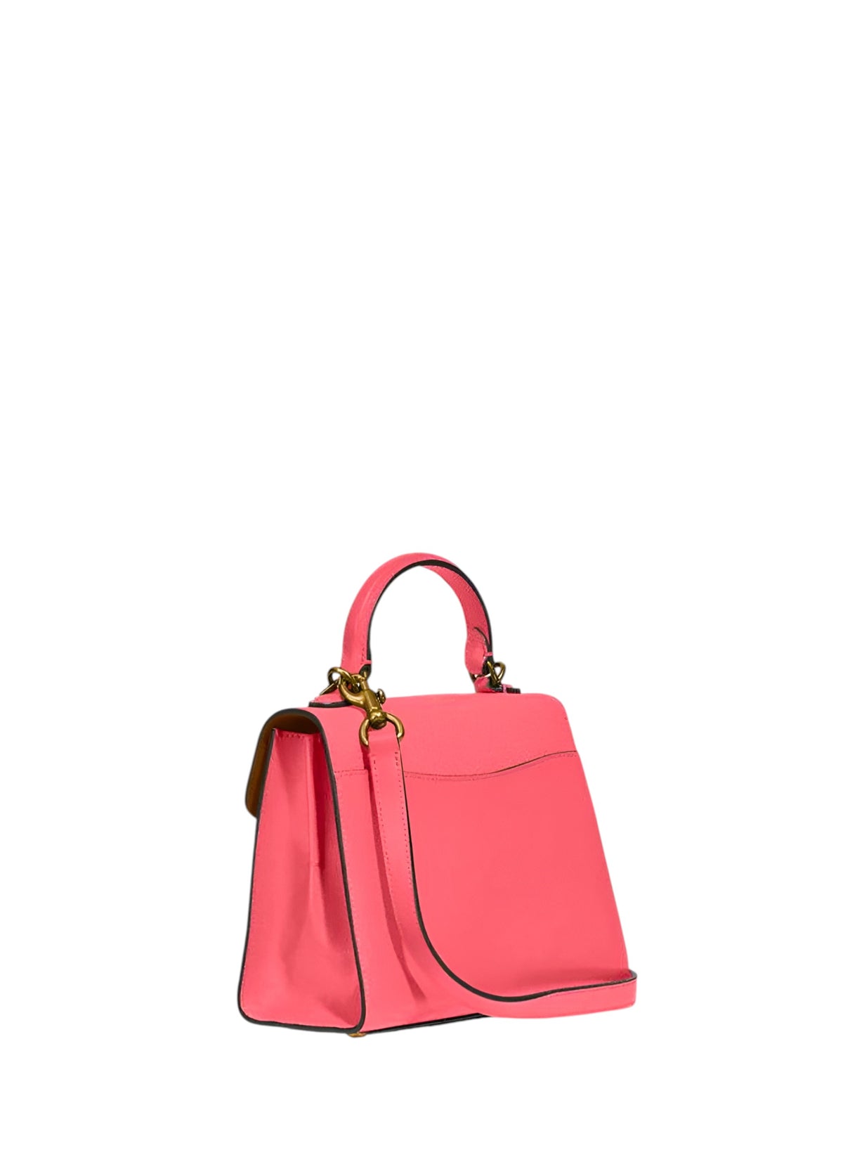 Coach Tabby Top Handle 20 Brass/Taffy