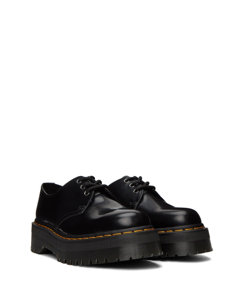 Dr. Martens 1461 Quad 3-Eye Black Smooth