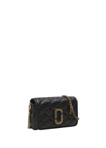 Marc Jacobs The Status Flap Crossbody Black