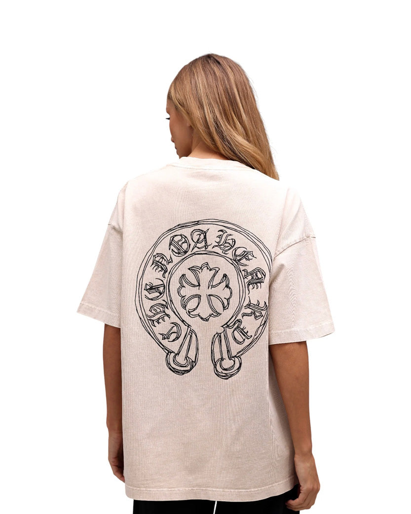 Chrome Hearts T-Shirt Light Beige CH106-LBG