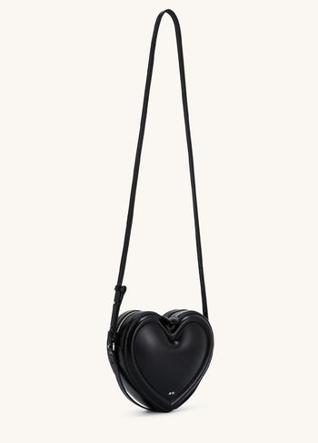 JW PEI Arlene Heart Shaped Bag Black