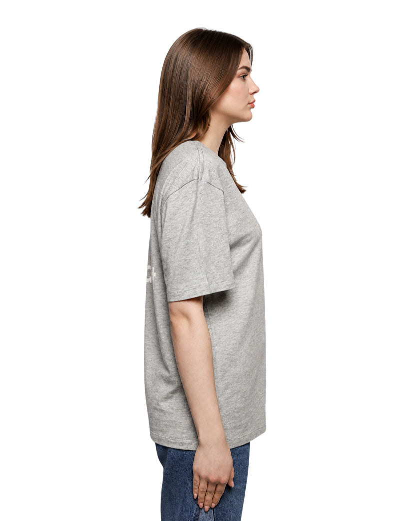 Isabel Marant Zewel Logo Crew Neck T-shirt Grey/White