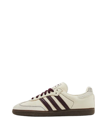 Adidas Wmns Samba OG 'Wonder White Maroon'
