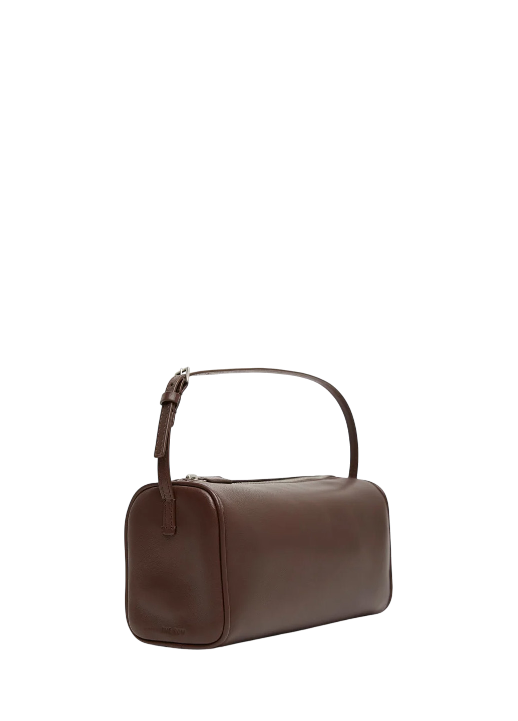 The Row 90's Bag in Leather Dark Mocha