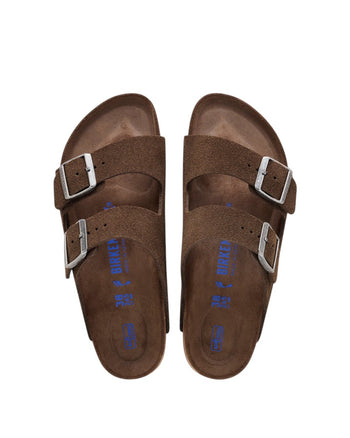 Birkenstock Arizona Suede Leather Carafe Tonal