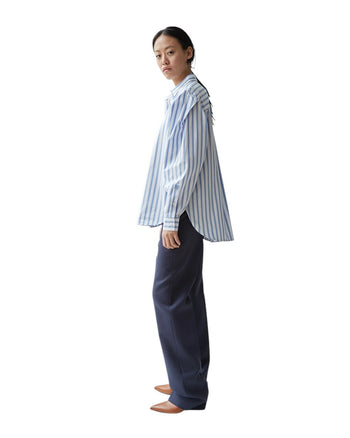 Toteme Priola Shirt Blue Stripe