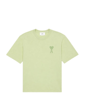AMI ALEXANDRE MATTIUSSI Ami de Coeur T-Shirt Light Green