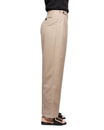 The Row Marcellita Pant in Virgin Wool Ash