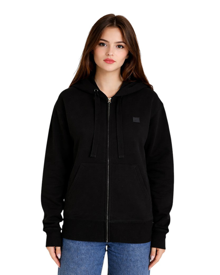 Acne Studios Ferris Zip Hoodie Black