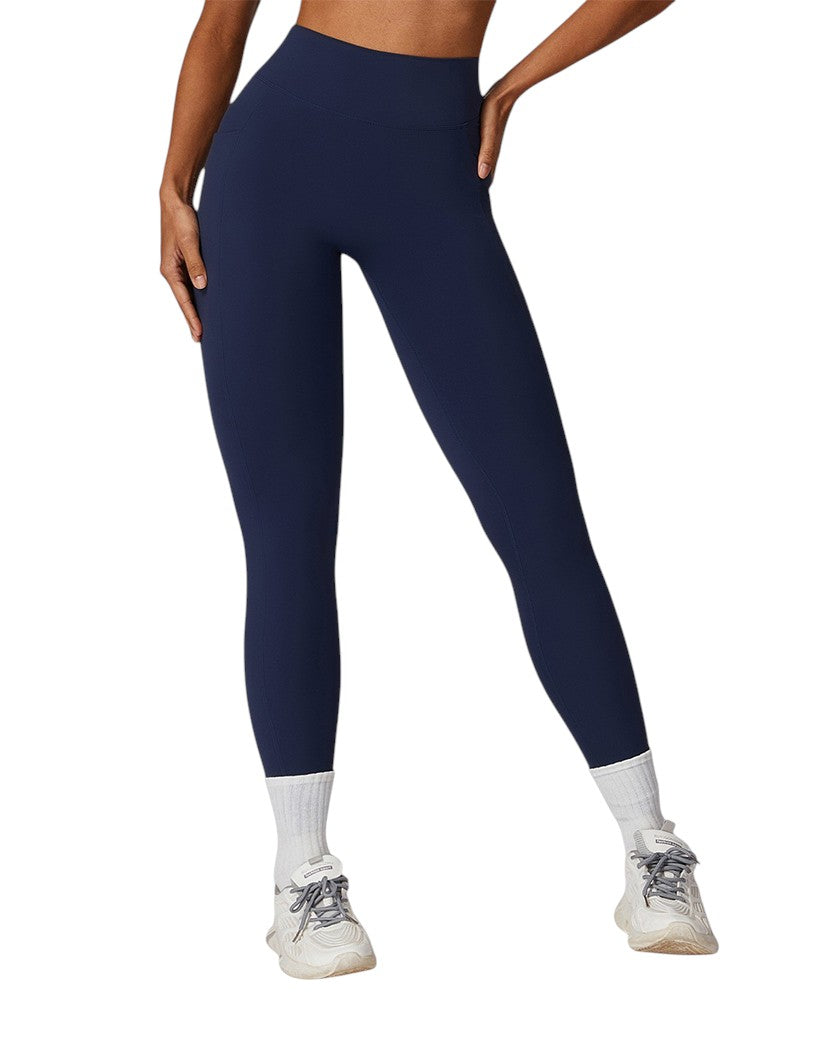 Alo Yoga V-Back Butt Lift Leggings Blue CCK8524-BL