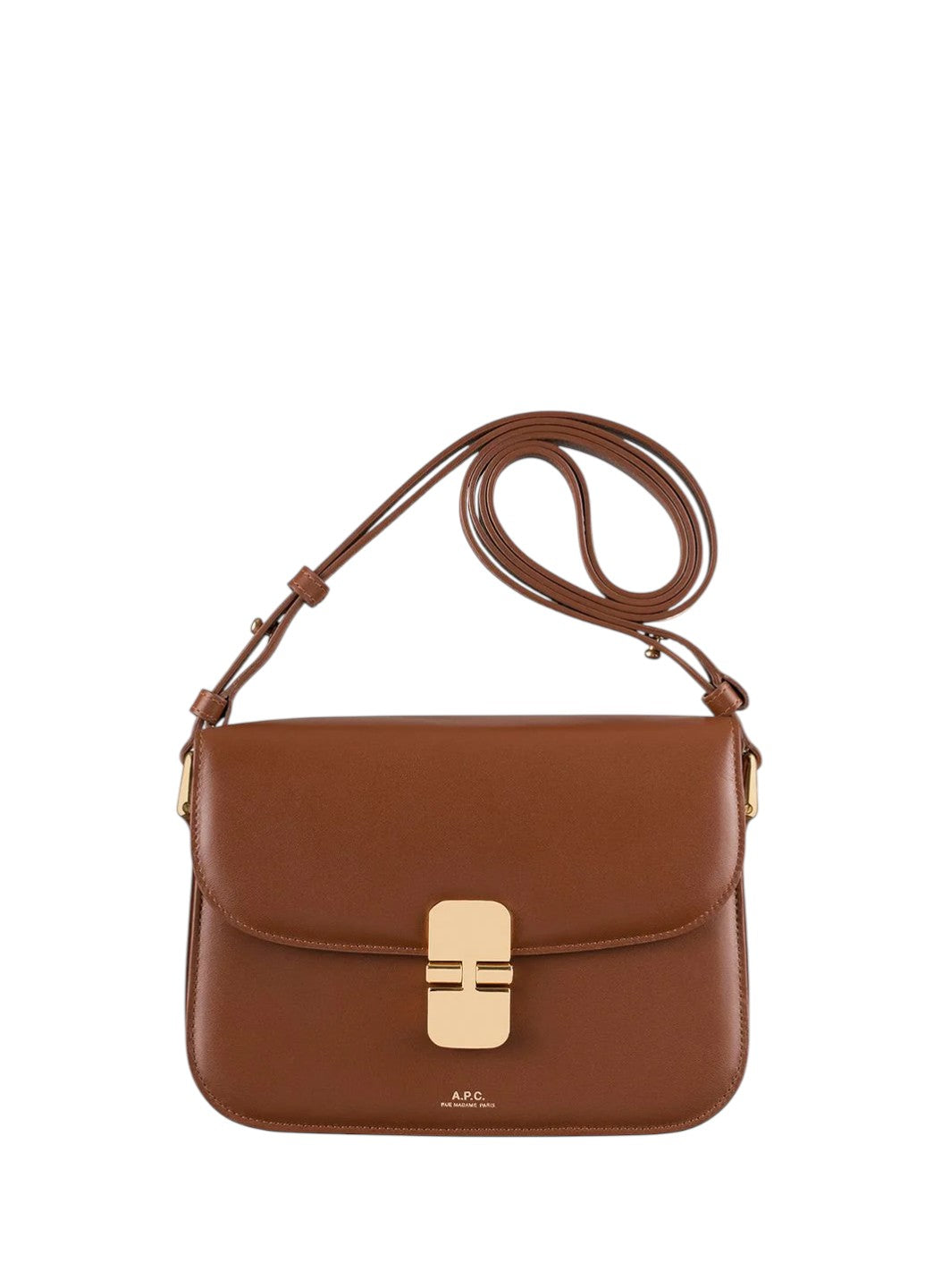 A.P.C Grace Small Bag Nut Brown