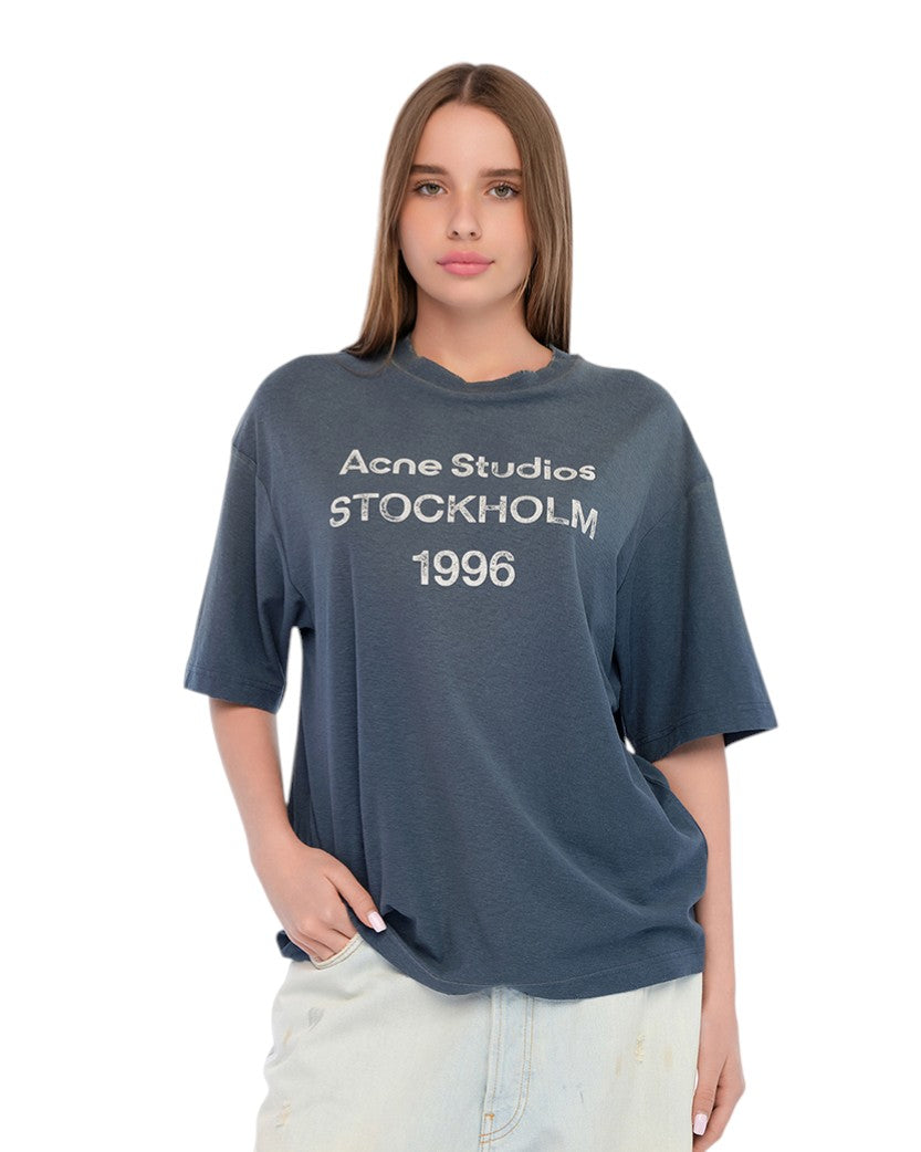 Acne Studios Exford 1996 T-Shirt Deep Blue