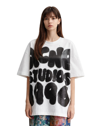 Acne Studios Eresa Cotton Jersey T-shirt White