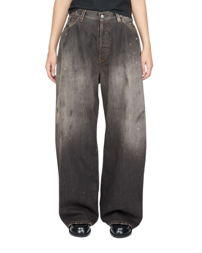 Acne Studios Super Baggy Fit Jeans Black