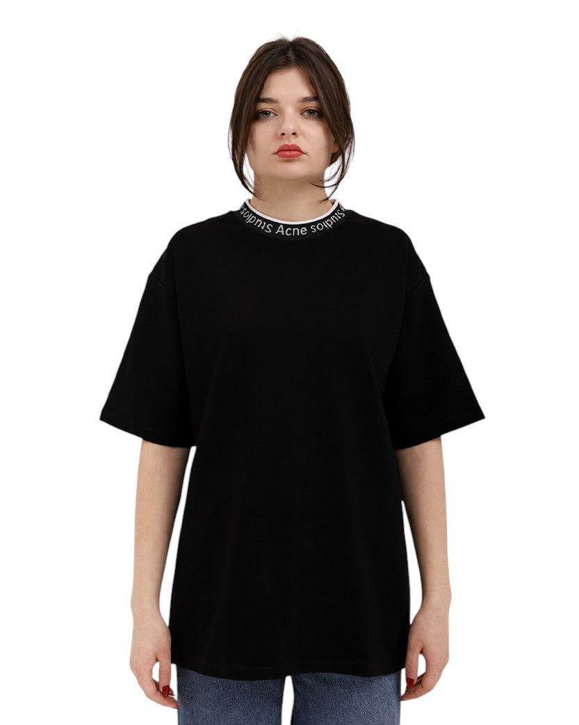 Acne Studios Extorr Logo T-Shirt Black