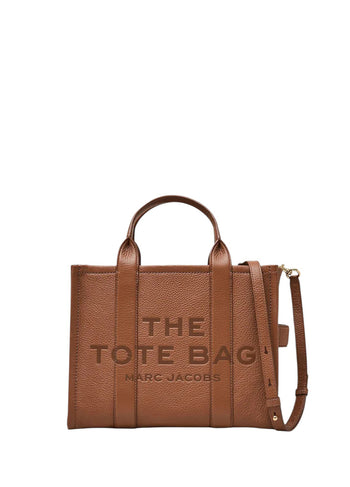 Marc Jacobs Leather Small Tote Bag Brown