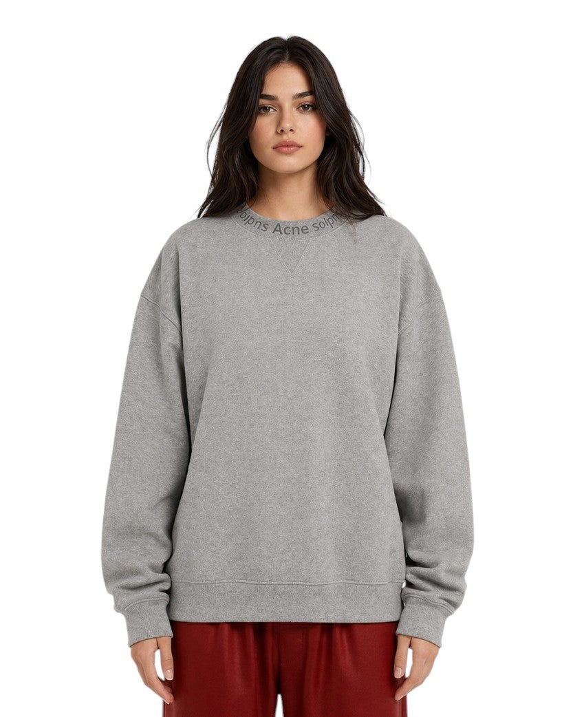 Acne Studios Flogho Crew Sweat Grey