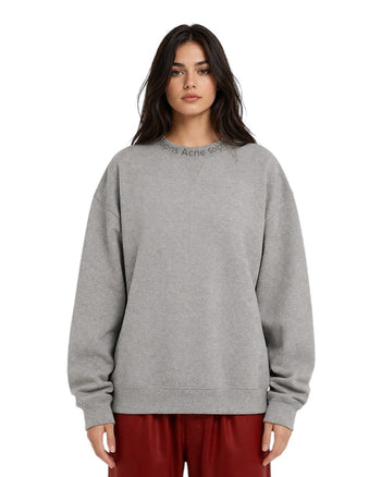 Acne Studios Flogho Crew Sweat Grey