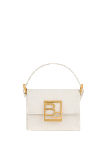 By Far Fran Semi Patent Leather White