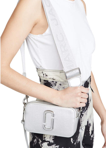 Marc Jacobs The Snapshot DTM Metallic Silver