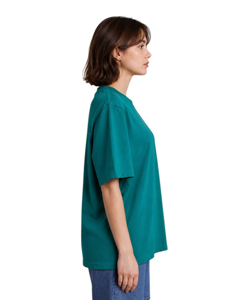 AMI Paris Exclusive Ami De Coeur T-Shirt Green
