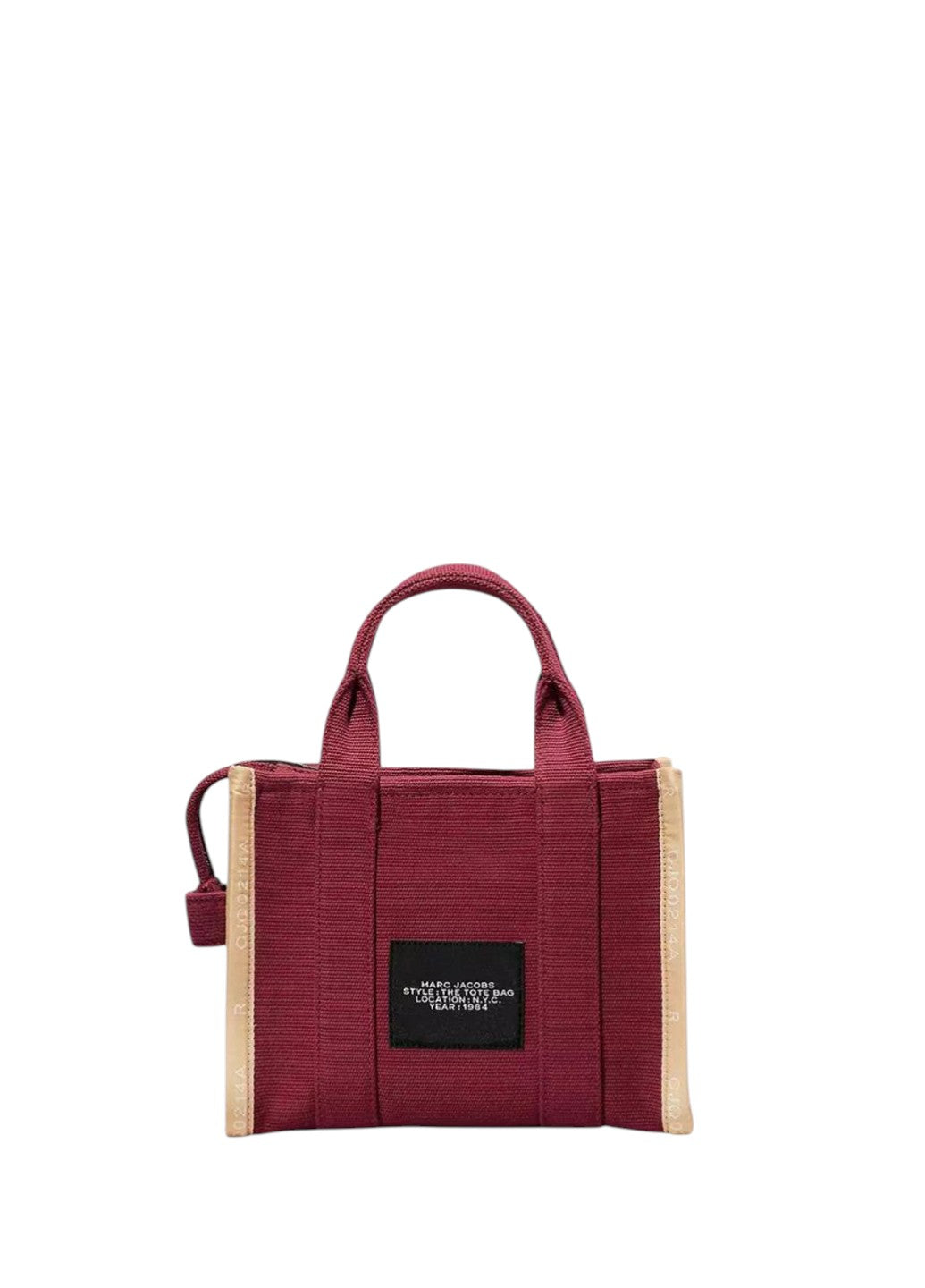 Marc Jacobs Jacquard Mini Tote Bag Merlot
