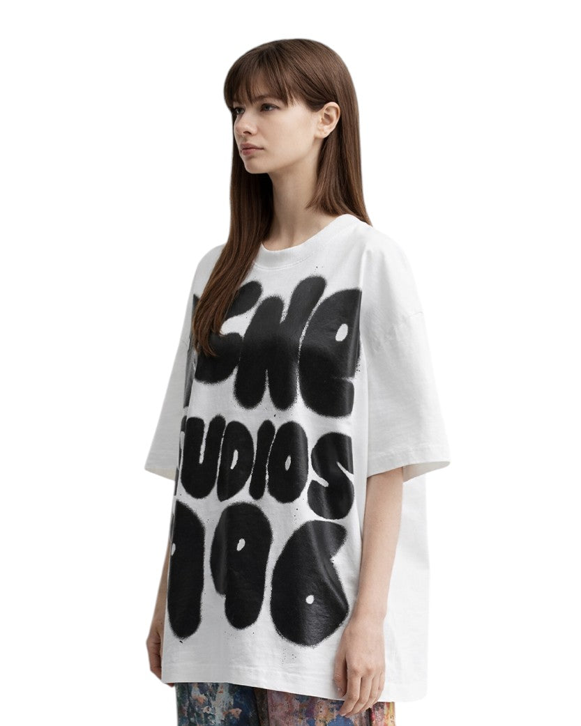 Acne Studios Eresa Cotton Jersey T-shirt White