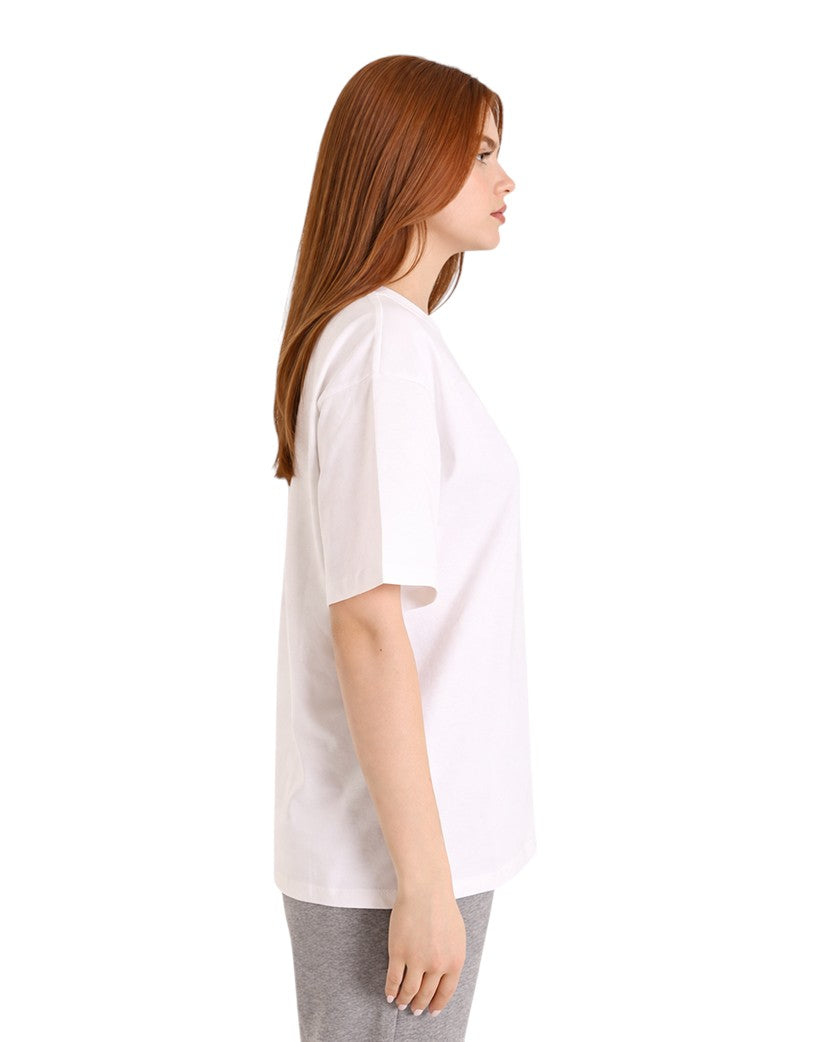 Acne Studios T-Shirt With Ellison Face Patch White