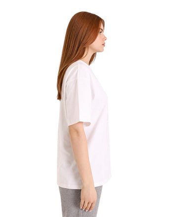 Acne Studios T-Shirt With Ellison Face Patch White